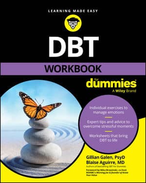 DBT Workbook For Dummies book cover