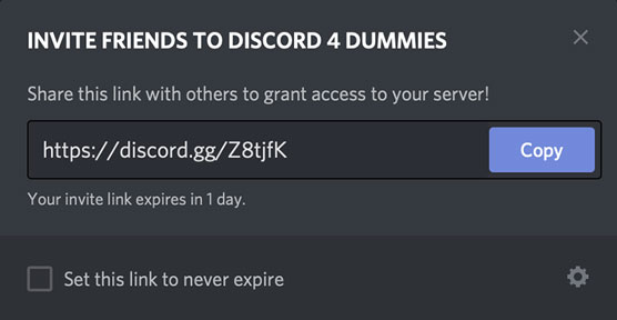 How To Invite People To Your Discord Server Dummies