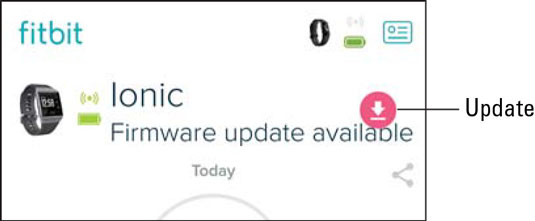 update fitbit versa firmware