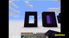 Minecraft: How to Make a Nether Portal