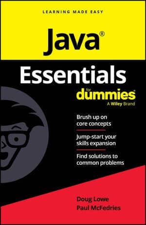 Java Essentials For Dummies book cover