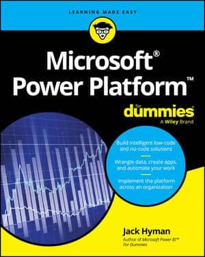 Microsoft Power Platform For Dummies book cover