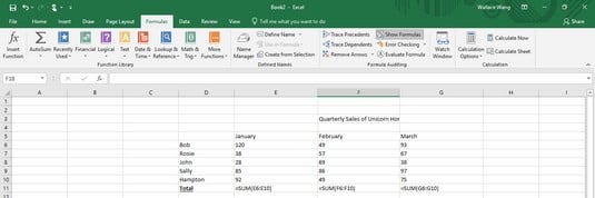 Excel Search Formula