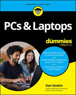 PCs & Laptops For Dummies book cover