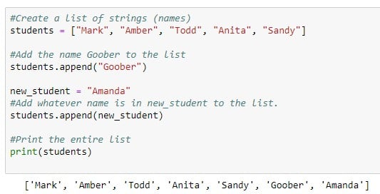 H ng D n How Do I Get A List Of Names In Python L m C ch N o L y 