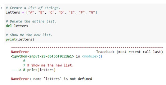 How To Define And Use Python Lists Dummies