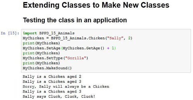 How to Extend Classes to Make New Classes in Python - dummies