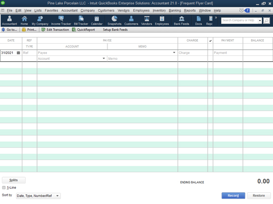 Credit Card Transactions In QuickBooks 2021 Dummies