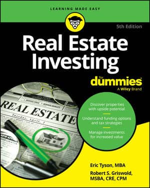 Real Estate Investing For Dummies book cover