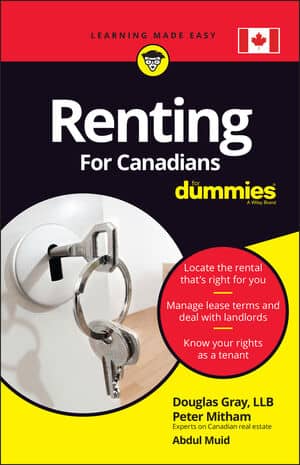 Renting For Canadians For Dummies book cover