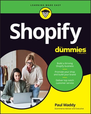 Shopify For Dummies book cover