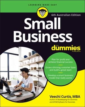 Small Business for Dummies, Australian Edition book cover