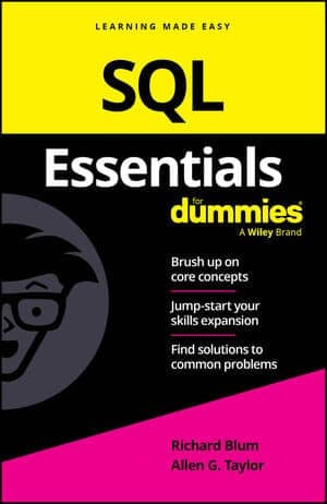 SQL Essentials For Dummies book cover