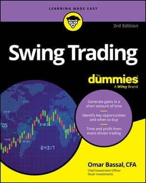 Swing Trading For Dummies book cover