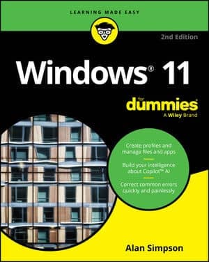 Windows 11 For Dummies, 2nd Edition book cover