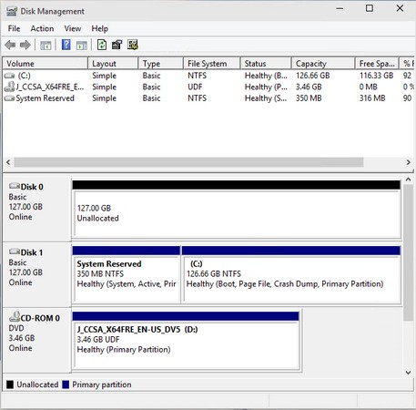 multi partition external hard drive windows 10