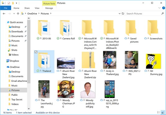 Public Files In Windows 10 Using The Public Folder Dummies